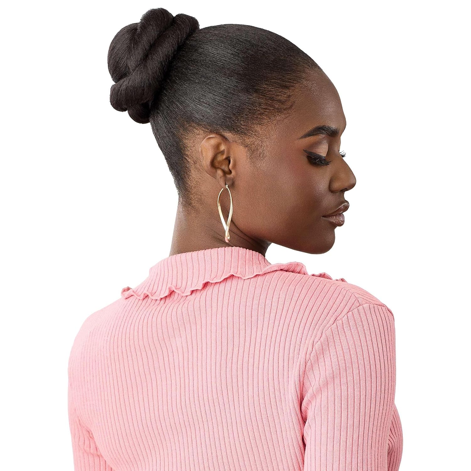 Outre Pretty Quick - Bun - Flat Twist Bun (JET BLACK 1)