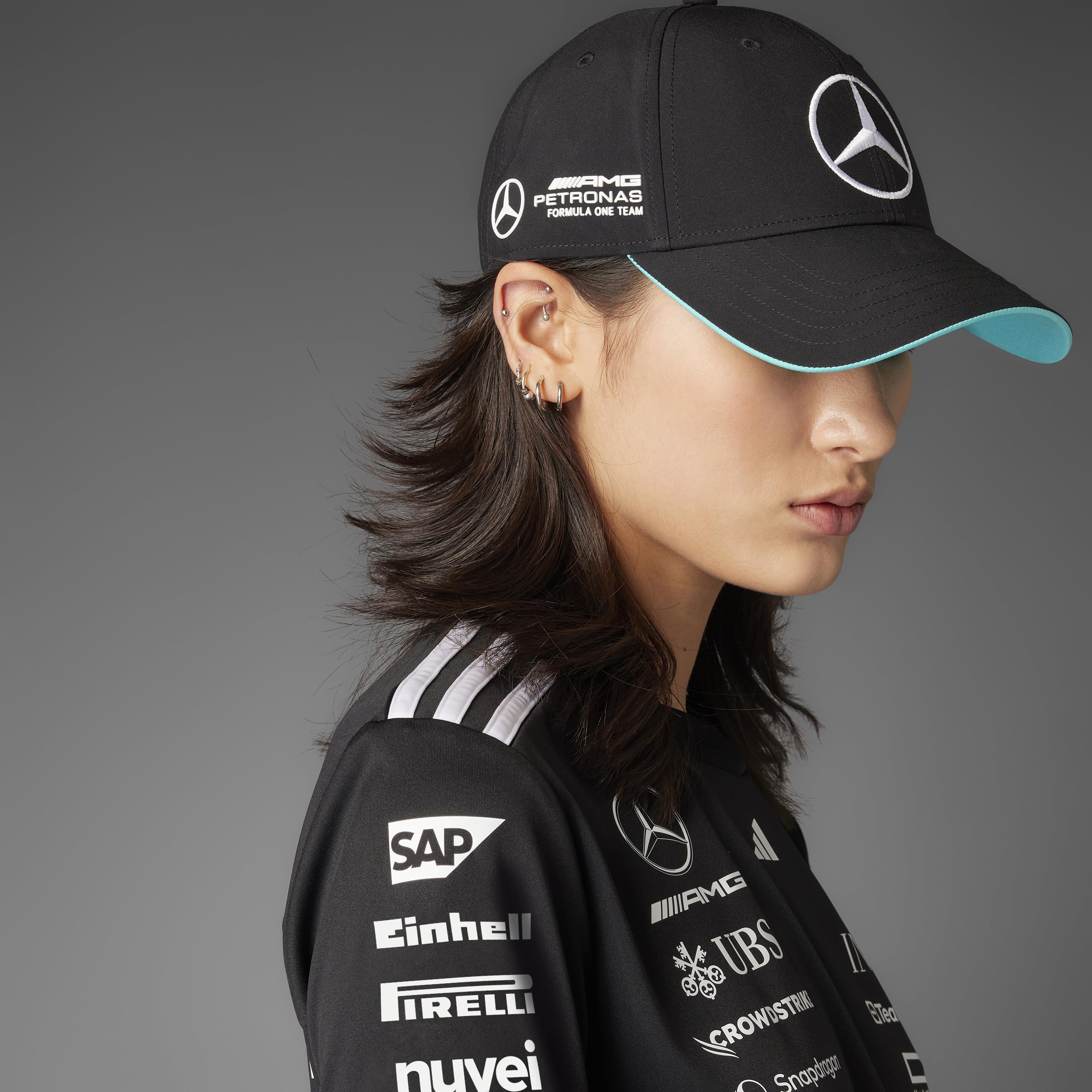 Adidas Unisex Adulto Mercedes - AMG Petronas Formula One Team Driver Cap