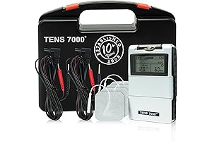 Electric Massager Machine for Muscle Pain - Tens Unit 7000, Back Massager...