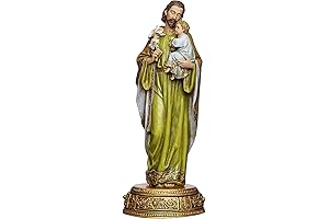 Foremost Heavenly Decor: St. Joseph and Child Jesus Statue
