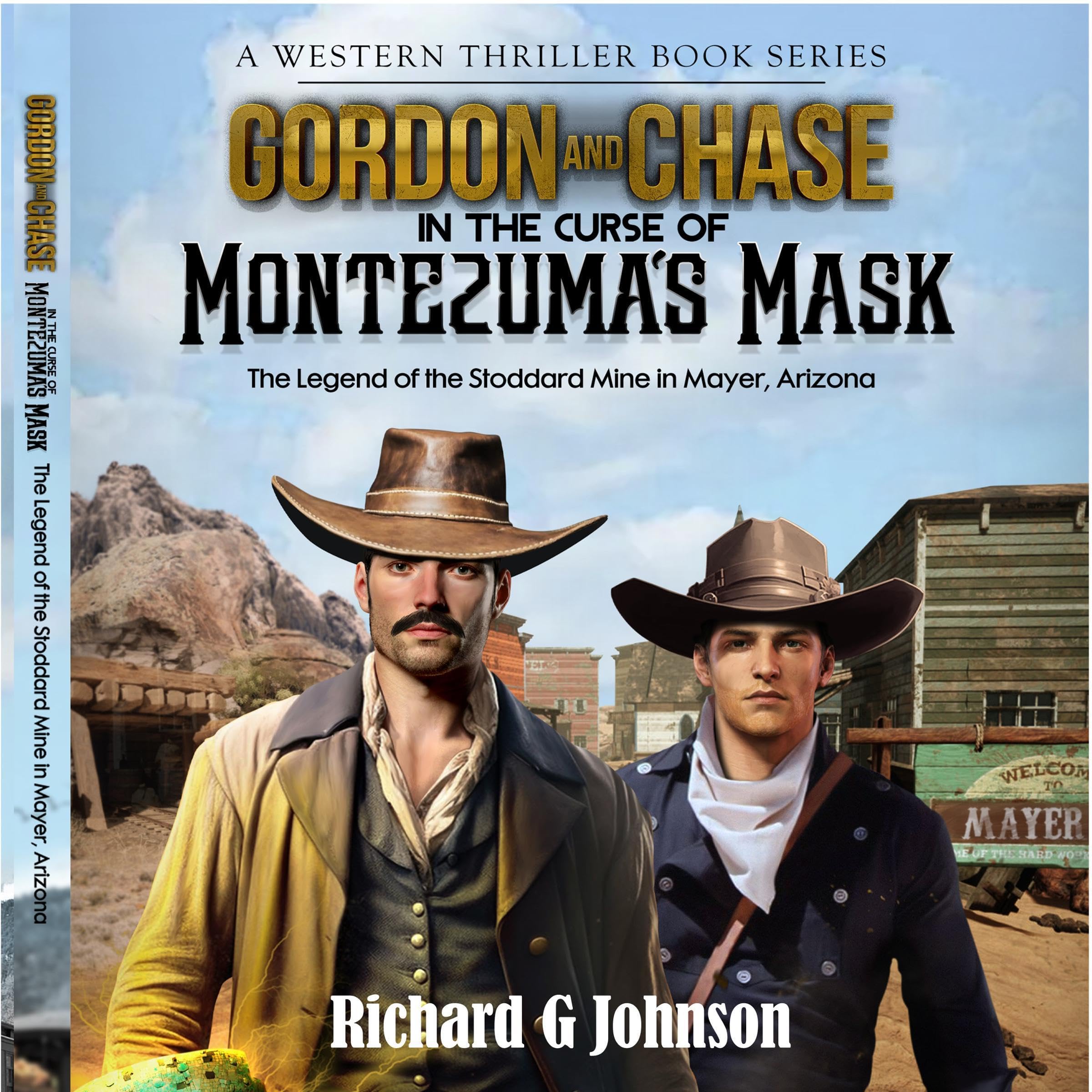 Gordon and Chase in the Curse of Montezuma's Mask