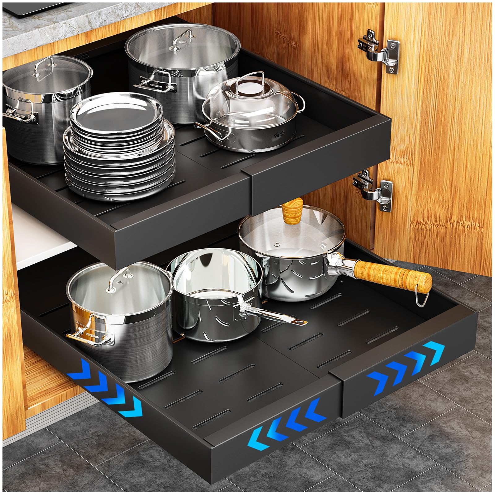 YFXCVSL Pull Out Cabinet Organizer
