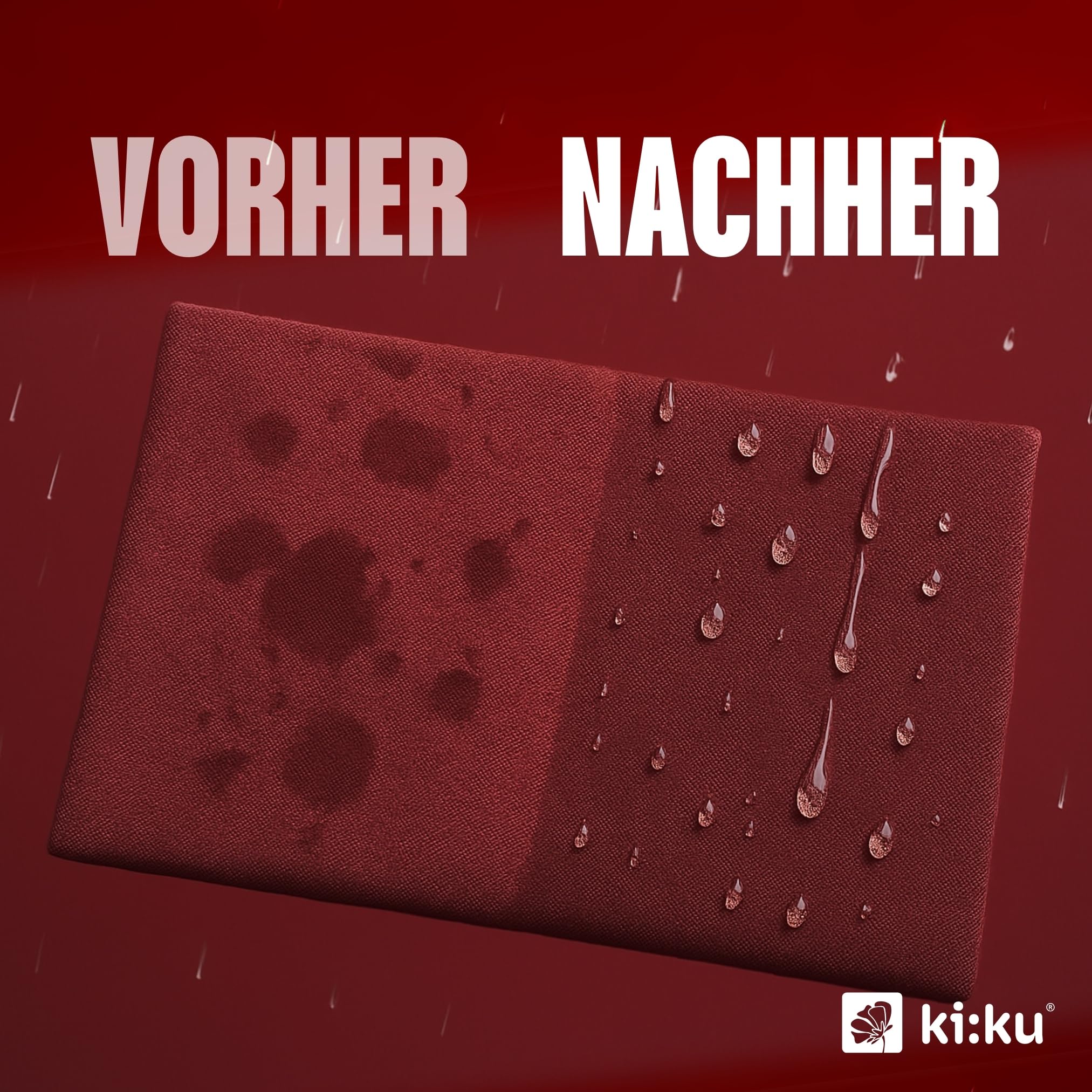ki:ku Universal Imprägnierung | Imprägnierspray Schuhe, Jacke, Gore-Tex, Zelt, Wildleder, Polster | wasserabweisend atmungsaktiv Fleckenschutz