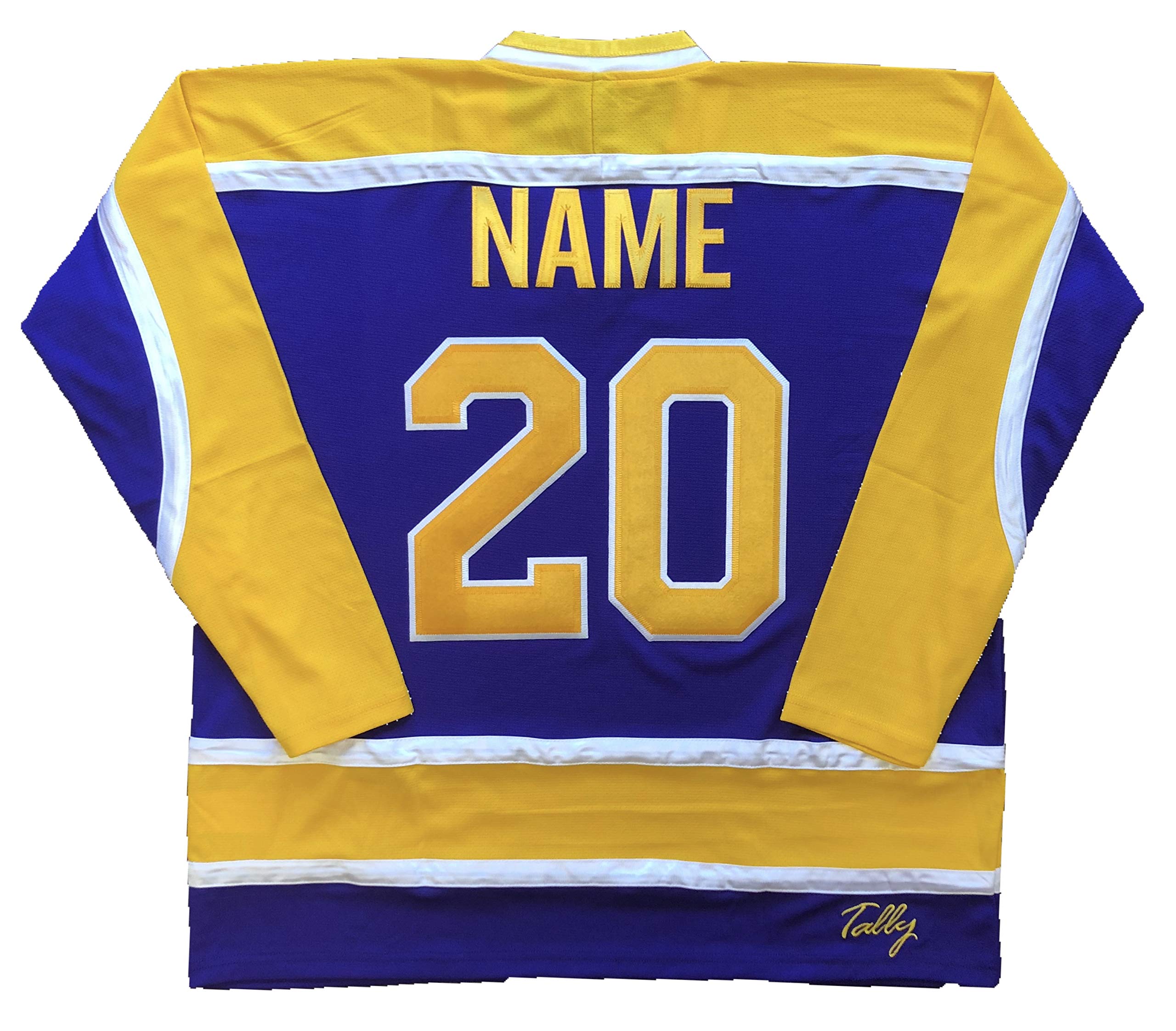 Custom Ducks Jerseys - Adult Small to Adult XXL and Goalie Cut (Purple, Adult XL)