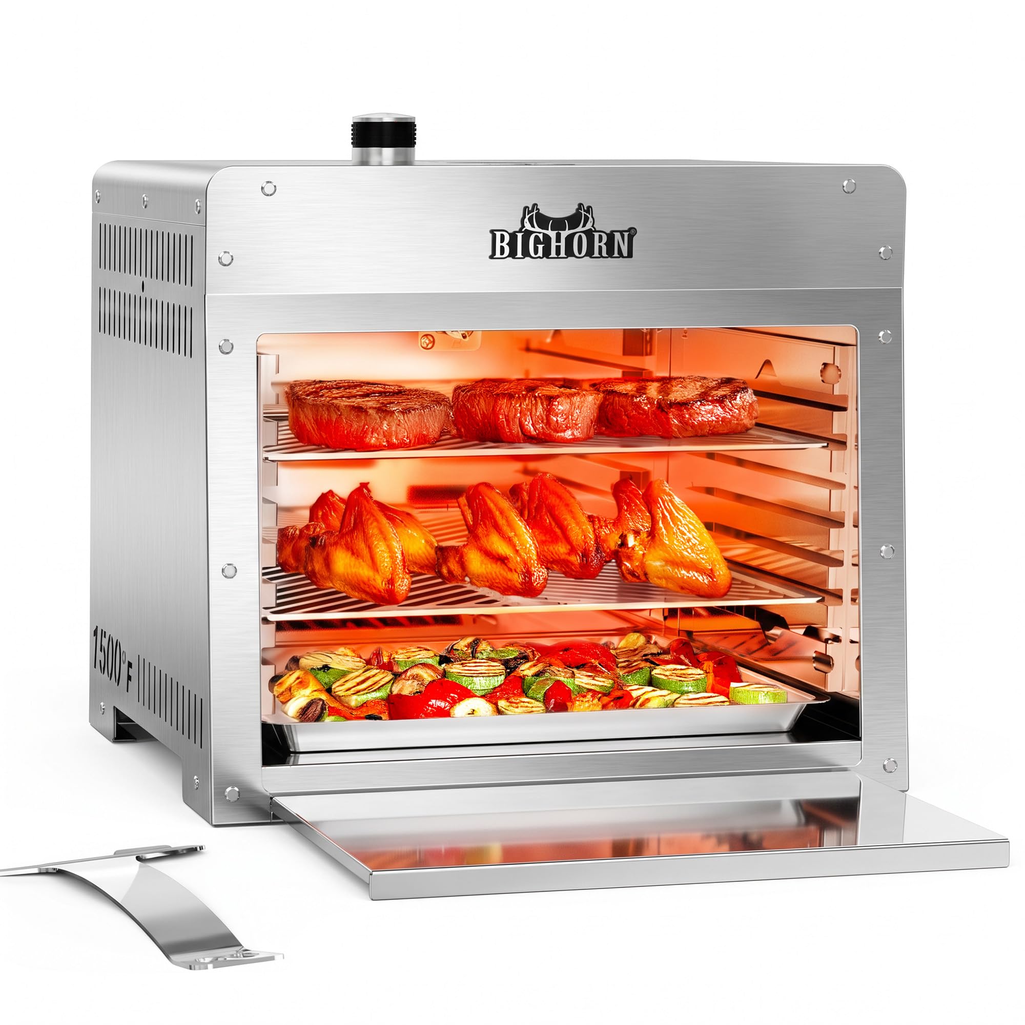 BIG HORN OUTDOORS Infrared Propane Gas Grill