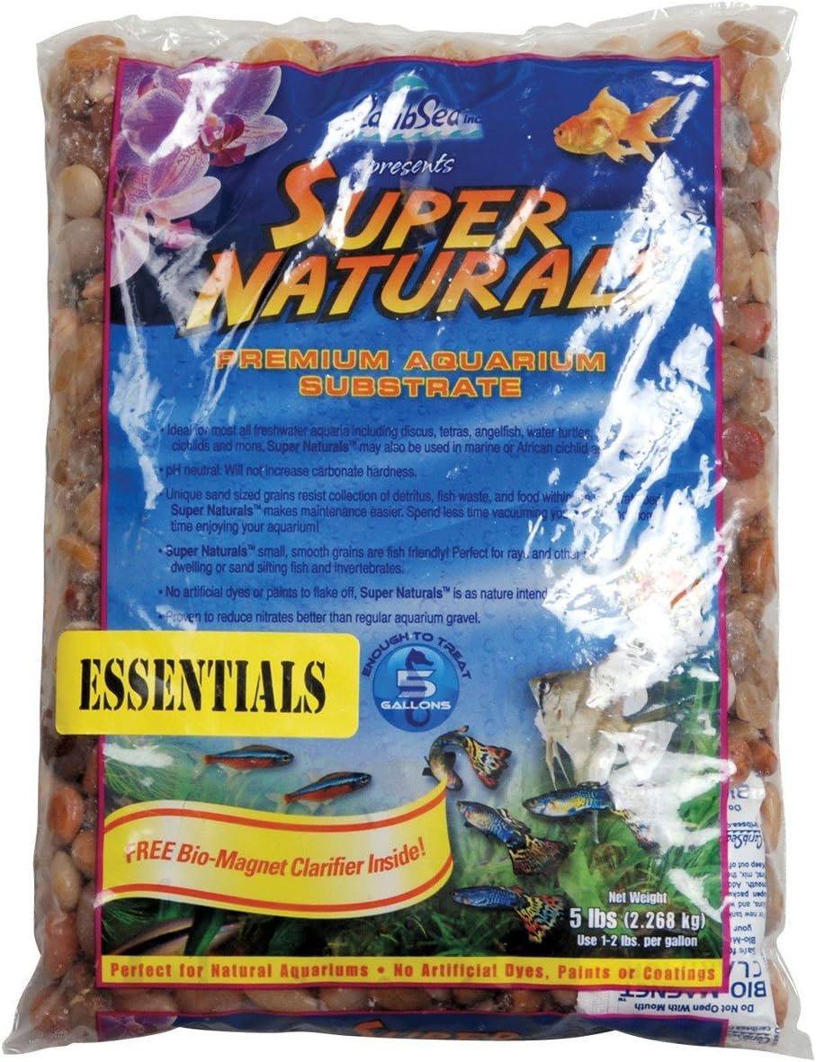 Carib Sea ACS20839 Instant Aquarium Sunset Gold Gravel, 20-Pound