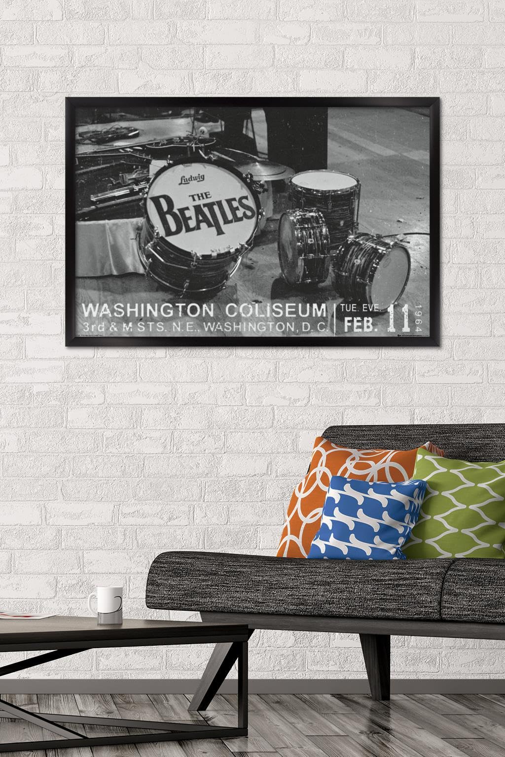Amazon.com: Trends International The Beatles - Washington Coliseum