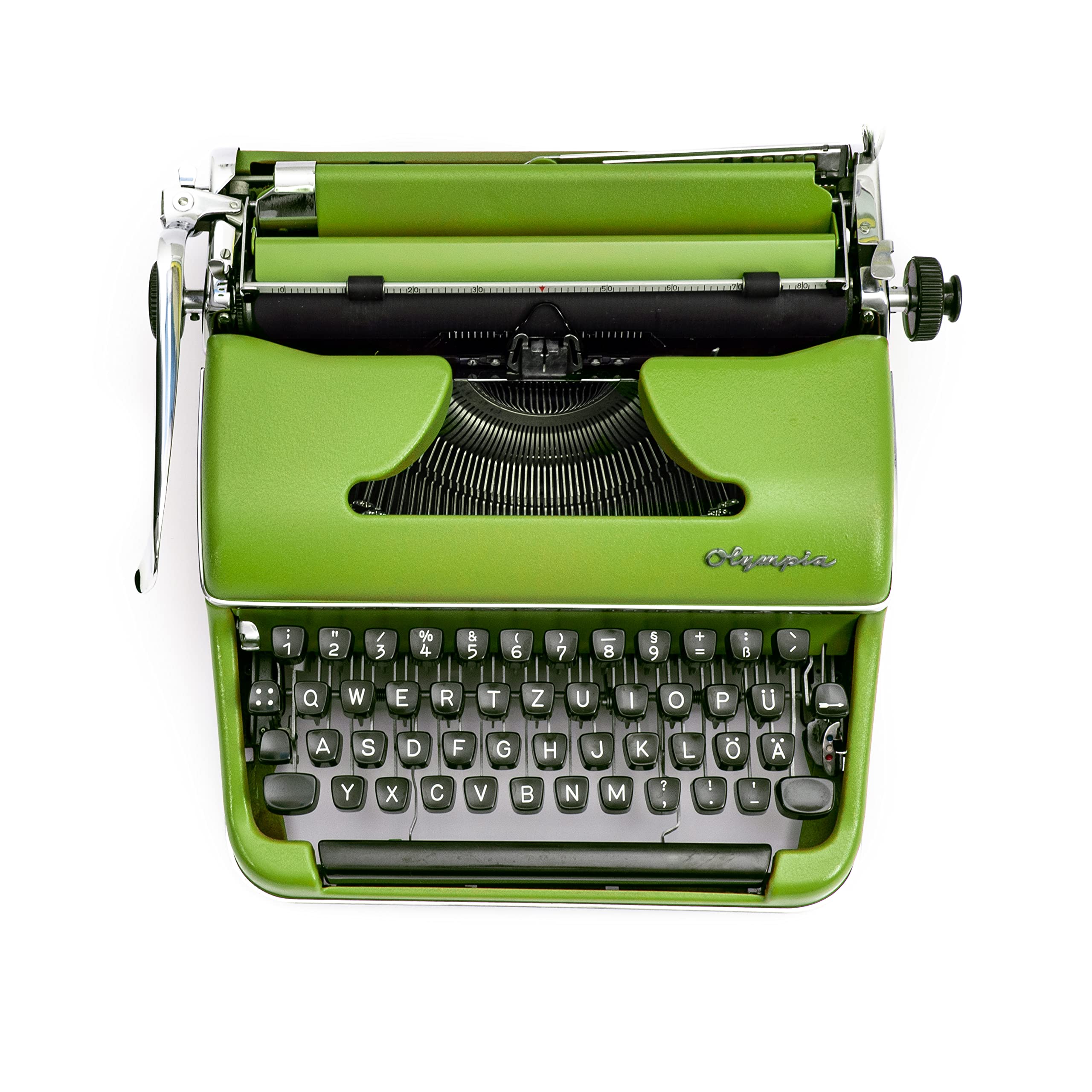 Generisch Grüne Schreibmaschine Vintage - voll funktionsfähige Schreibmaschine, restauriert und mit neuem Farbband