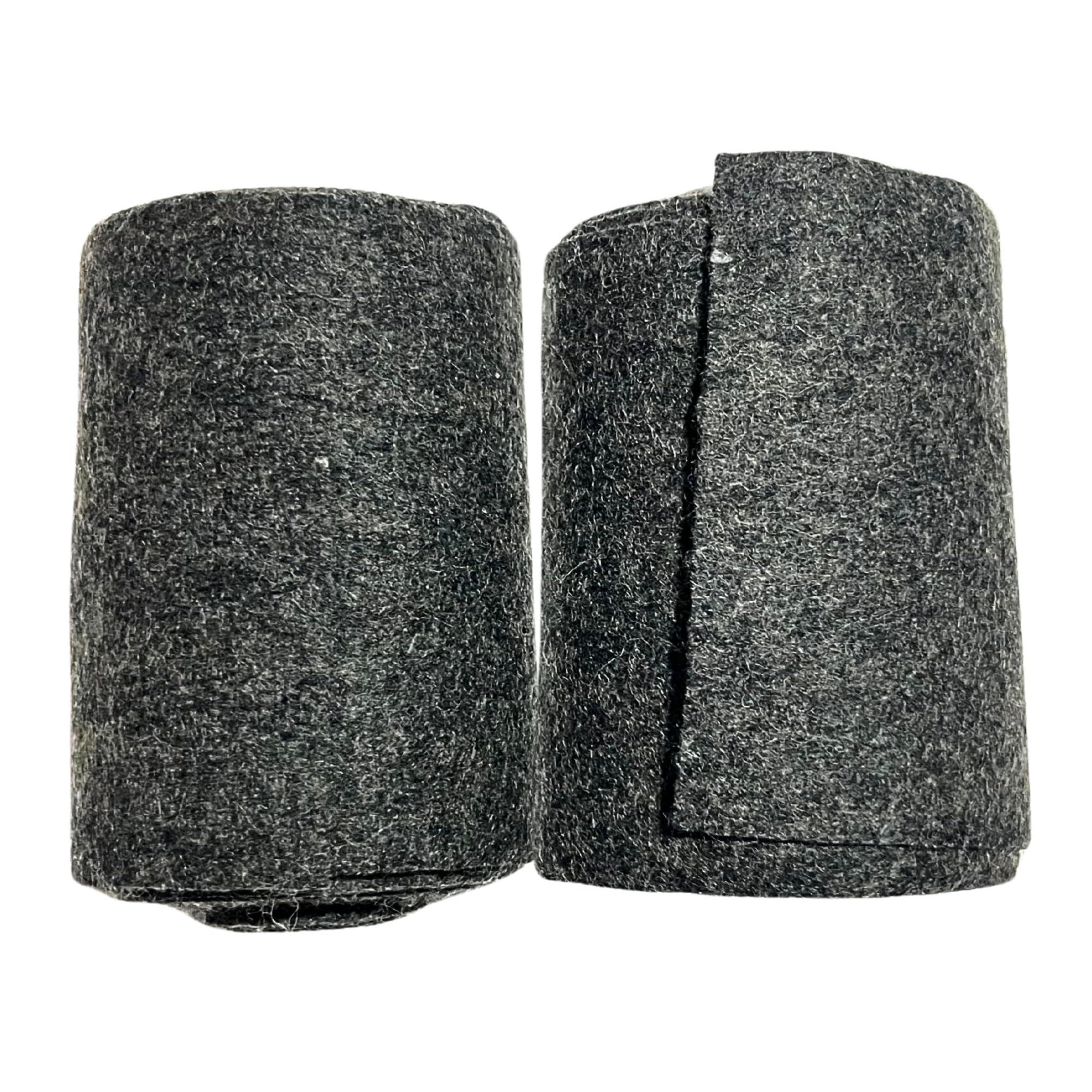 Medieval SCA LARP Reenactment Viking Wool Leg Wraps–Grey 96 inch|Norse Warrior Costume Accessory Puttees|Scandinavian Cloth Gaiters for LARP & Cosplay|Historical Leg Bindings Gaiters