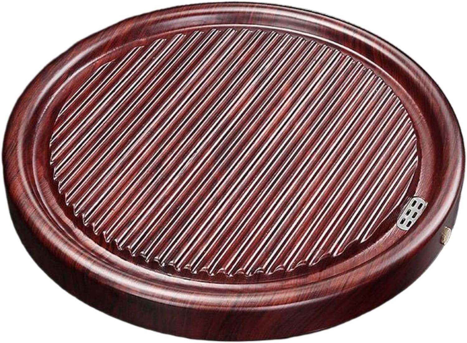 MOYEE 整块茶盘 Chinese Gongfu Tea Tray Solid Wood Tea Tray 实木家用 Chinese Gongfu Tea Set,Home,Gifting and Office 轻奢排水茶台办公室小型干泡茶海电木款 A44