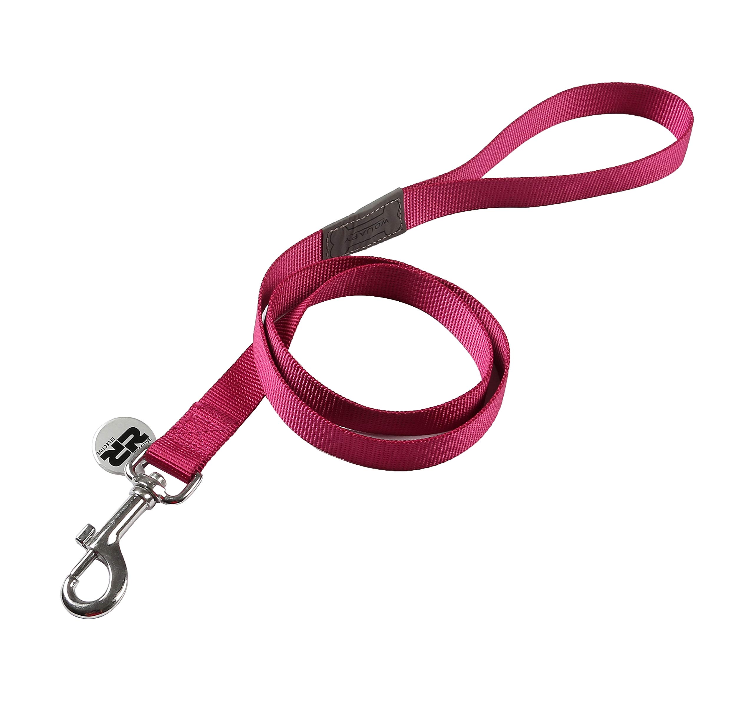 Wouapy Basic Line Lead for Dog, 15 mm/120 m, Fushia