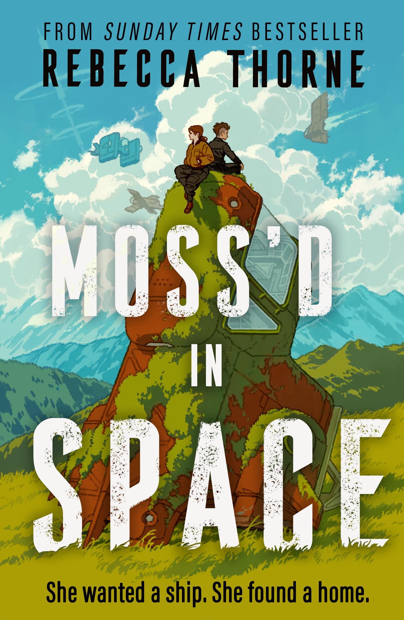 Moss'd In Space by Rebecca Thorne (Hardback Book)