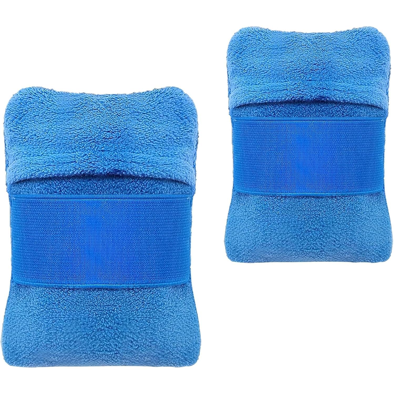 2PCS Sand Remover for Beach, Reusable Beach Sand Cleaning Brushes, Portable Sand Wipe-Off Tool for Skin and Gear, Lightweight and Easy to Use, Ideal for Beach Trips, Camping, and Outdoor Activities