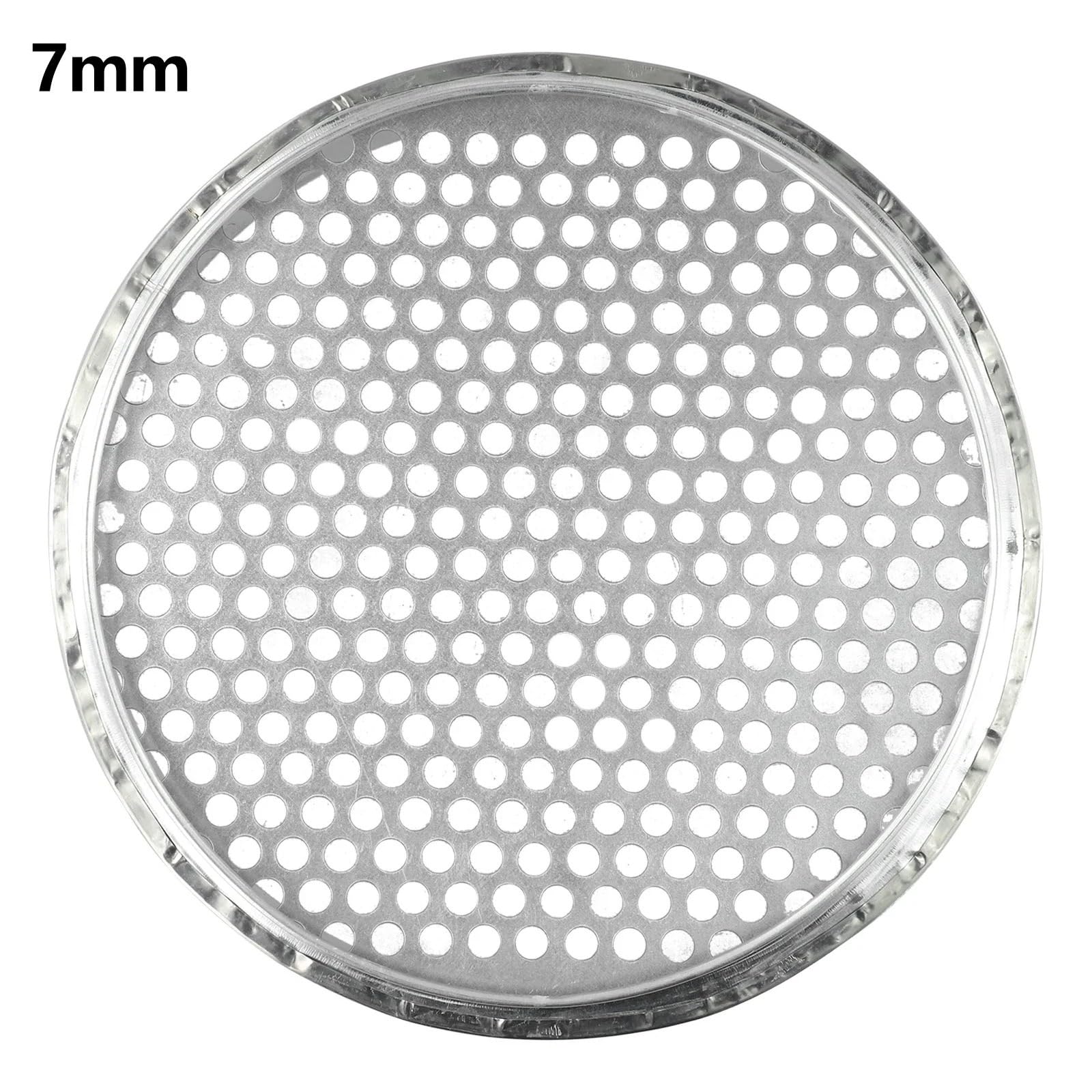 Mehlsieb 1pc Gartenarbeit Metall Hausgarten Pflanzen Rätsel Bodensieb Mesh Trennung Grobe Materialien,Mehlsieb(Round Hole 12mm)