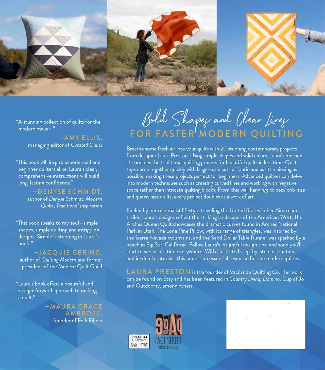 Simple Geometric Quilting: Modern, Minimalist Designs for Throws, Pillows, Wall Decor and More - Image 2