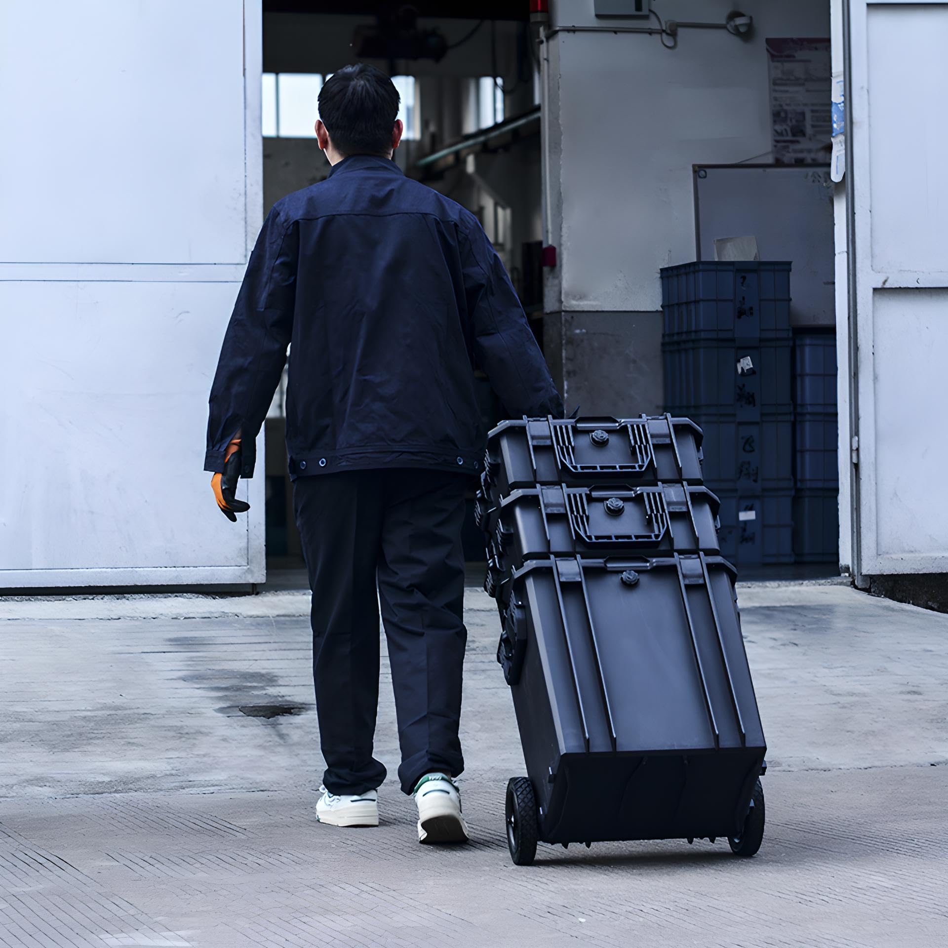 Zelsius Transportkoffer mit Schaumstoffpolsterung | 18 Liter | Kamerakoffer, Outdoorbox, Kunststoffkoffer | Hartschalen Werkzeugkiste, Werkzeug-Trolley, Aktenkoffer | Fotokoffer, Werkzeugbox