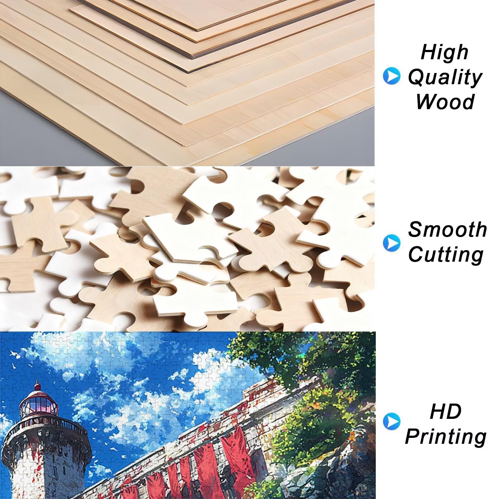 4000 puzzli dla dorosłych, puzzle krajobrazowe dla dorosłych, 4000 sztuk, drewniane puzzle z kolorowym pudełkiem, rodzinne gry edukacyjne, prezenty dla kobiet, wystrój domu, motyw: (Ptak), -3722