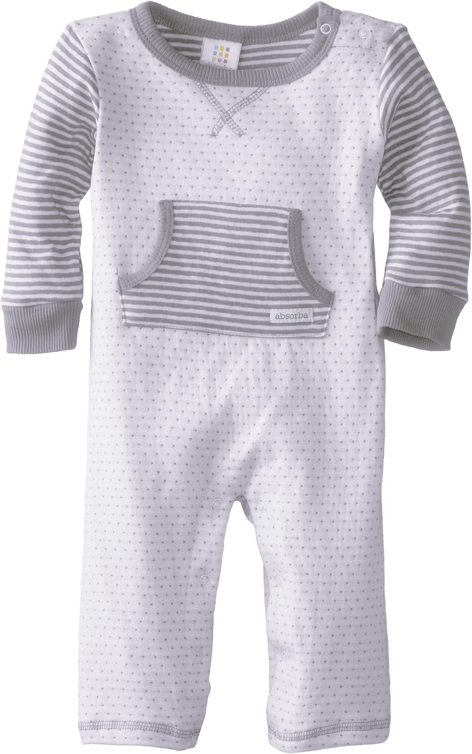 ABSORBA Unisex-Baby Newborn Trousseau Neutral Coverall