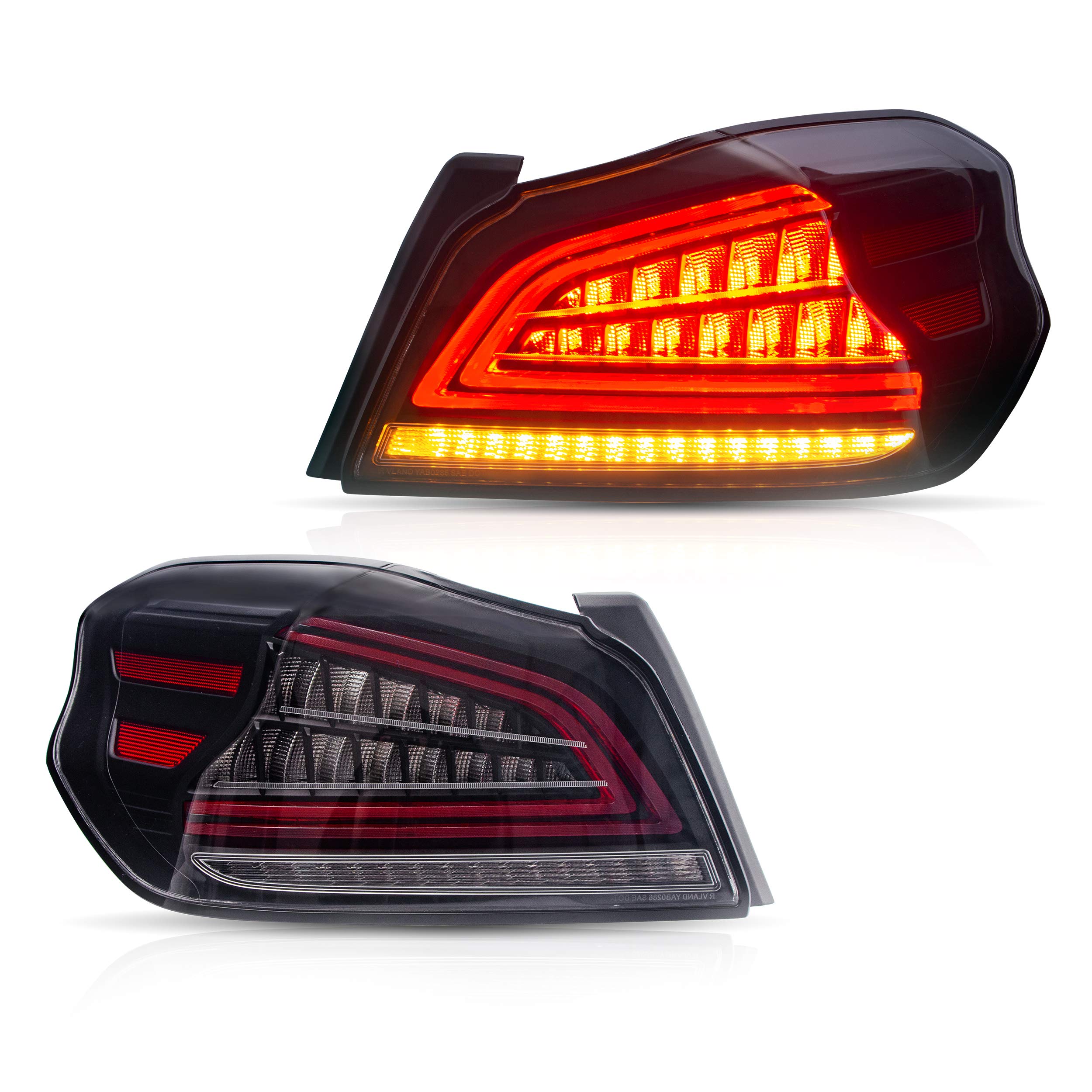 Amazon.com: VLAND Tail lights Assembly Fit for Subaru WRX 2015 