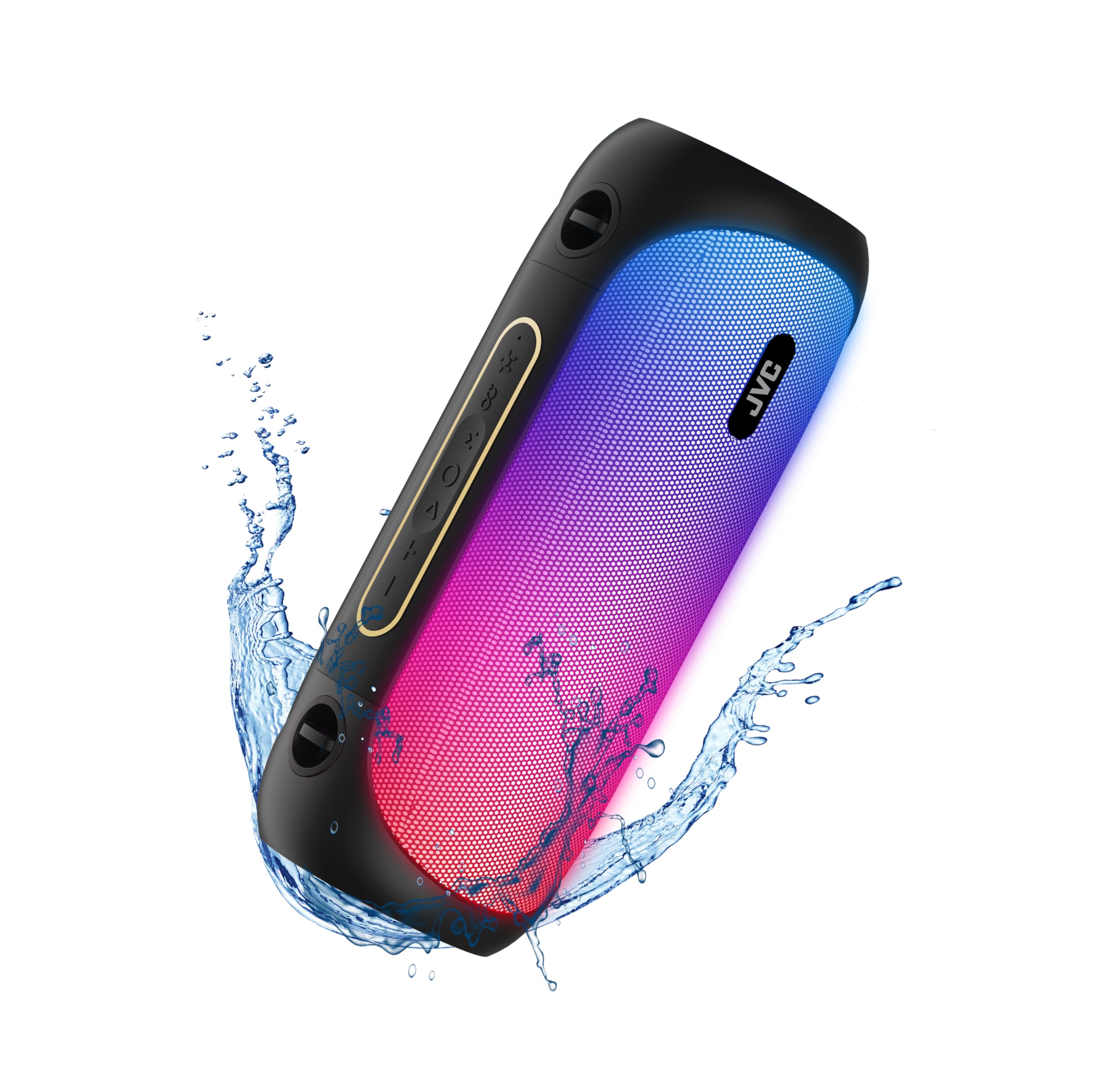 JVC Illuminated Portable Wireless Speaker with 30W max