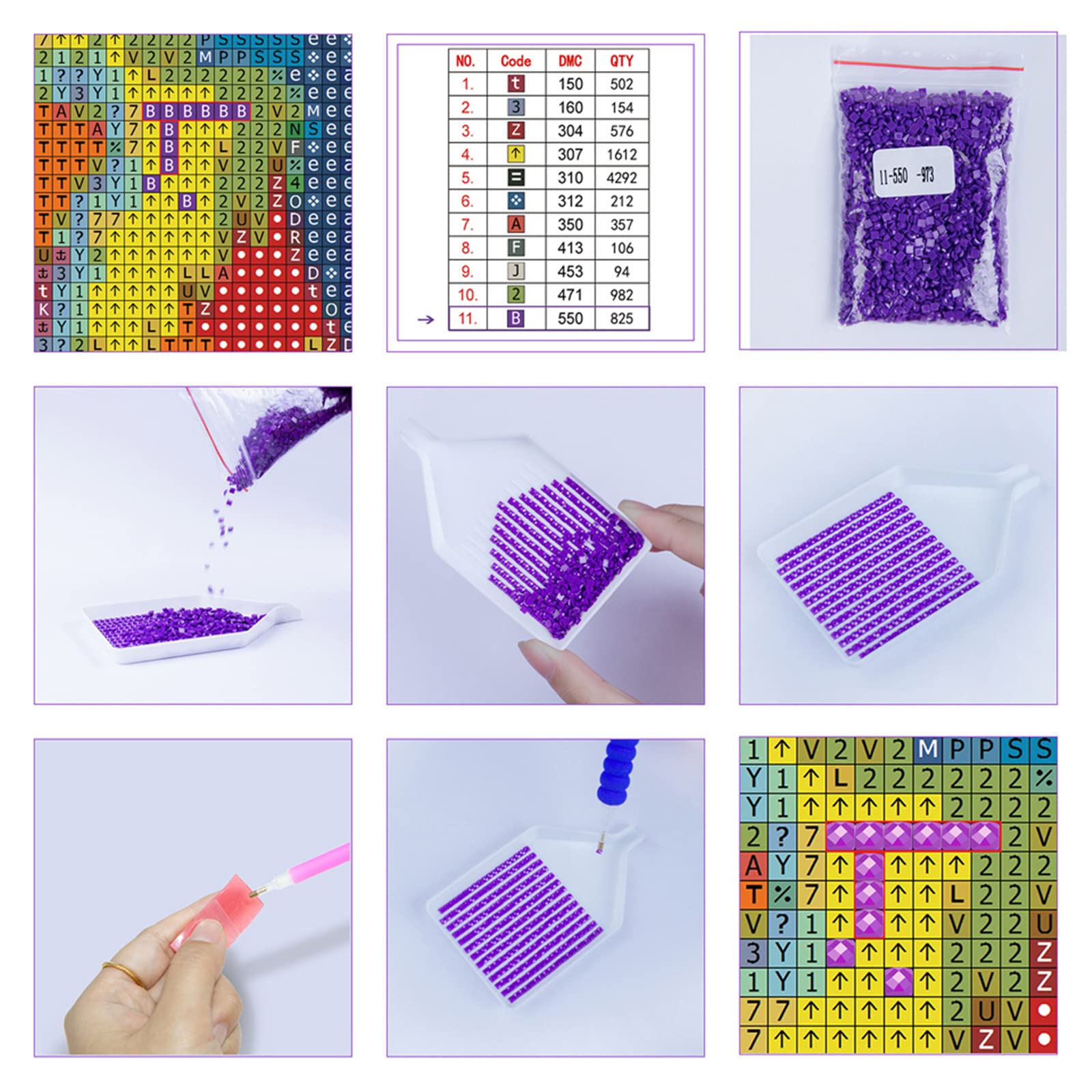 Diamond Painting Ballett-Tänzerin 124x70cm - 5D DIY Diamantbild Für Erwachsene