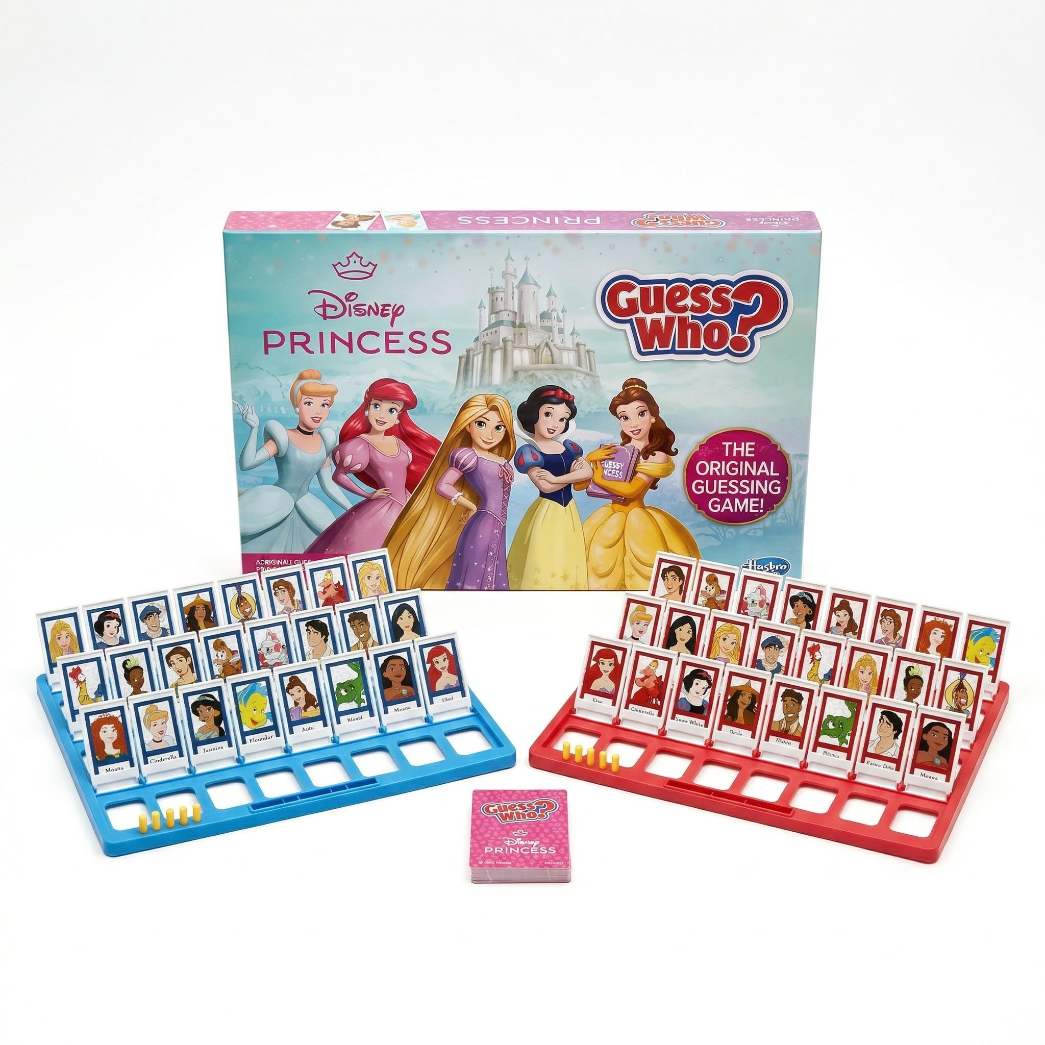 Guess Who? Disney Princess Edition Board Game – 2 Players – Fun Preschool & Kids Games for Families – Travel Friendly – Ages 5+-image-0