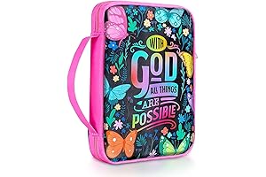 Play Tailor Bible Covers for Girls - Bible Case for Women with Removable Pen Holder