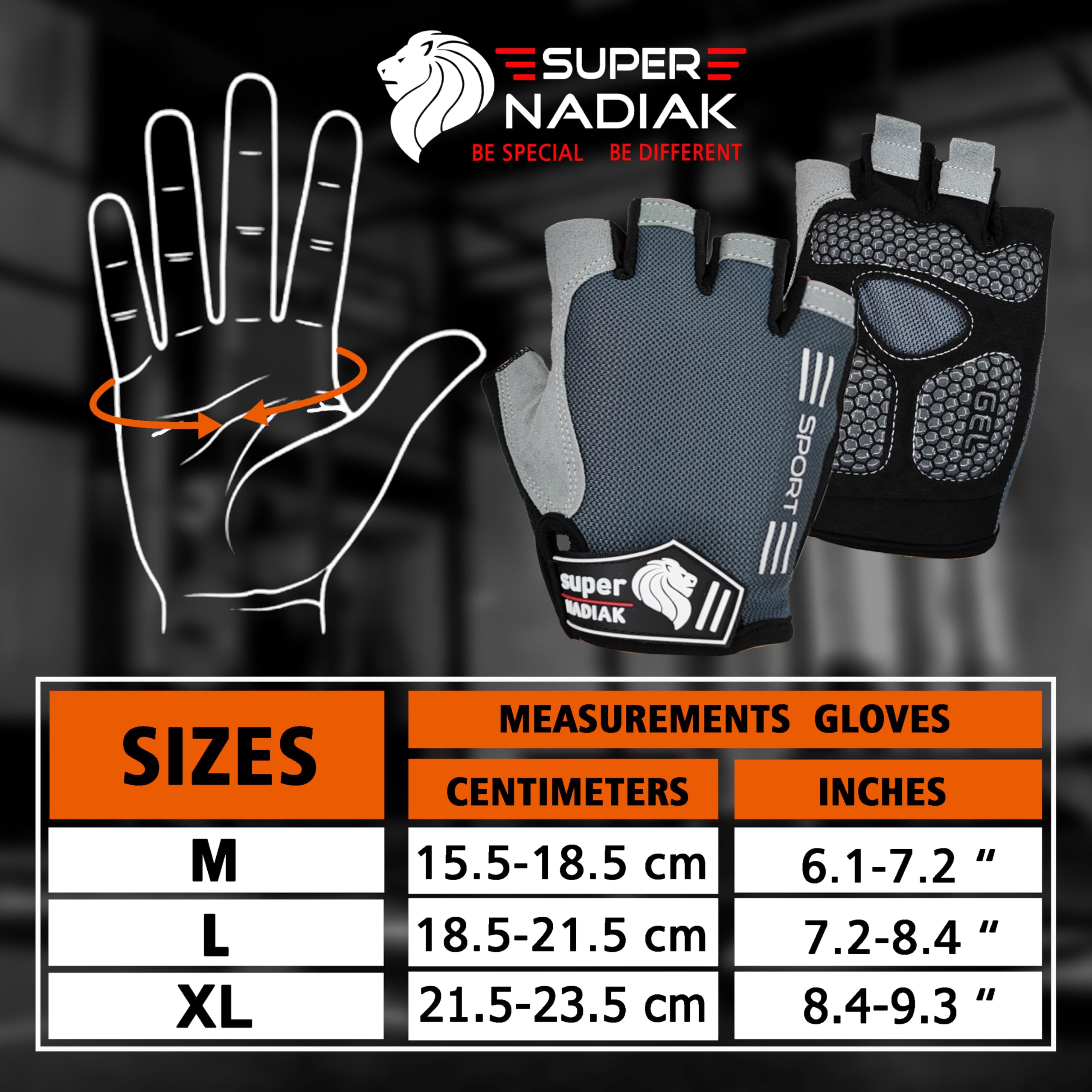 Gants de vélo-Gants Cycliste Half Finger-Accessoires de vélo-City Bike,Mountain Bike,BMX,Road Bike