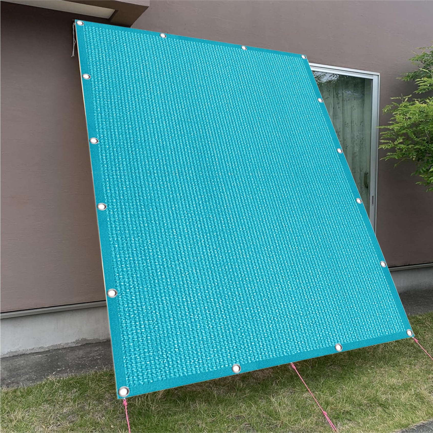 Toile d'ombrage 440 x 520 cm pour éliminer la chaleur sous la véranda ou le jardin