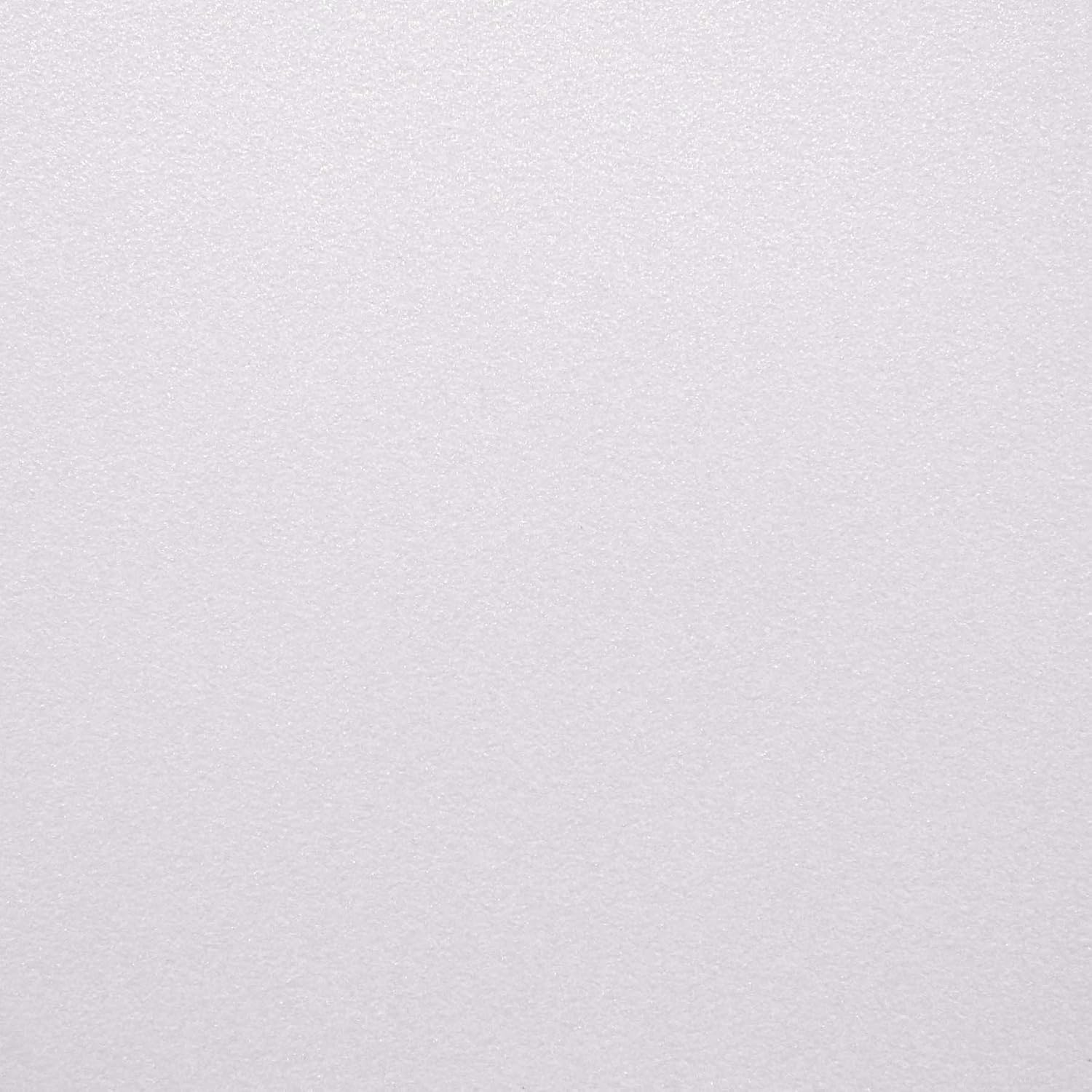 Best Creation 12-Inch by 12-Inch Glitter Cardstock, Opal White
