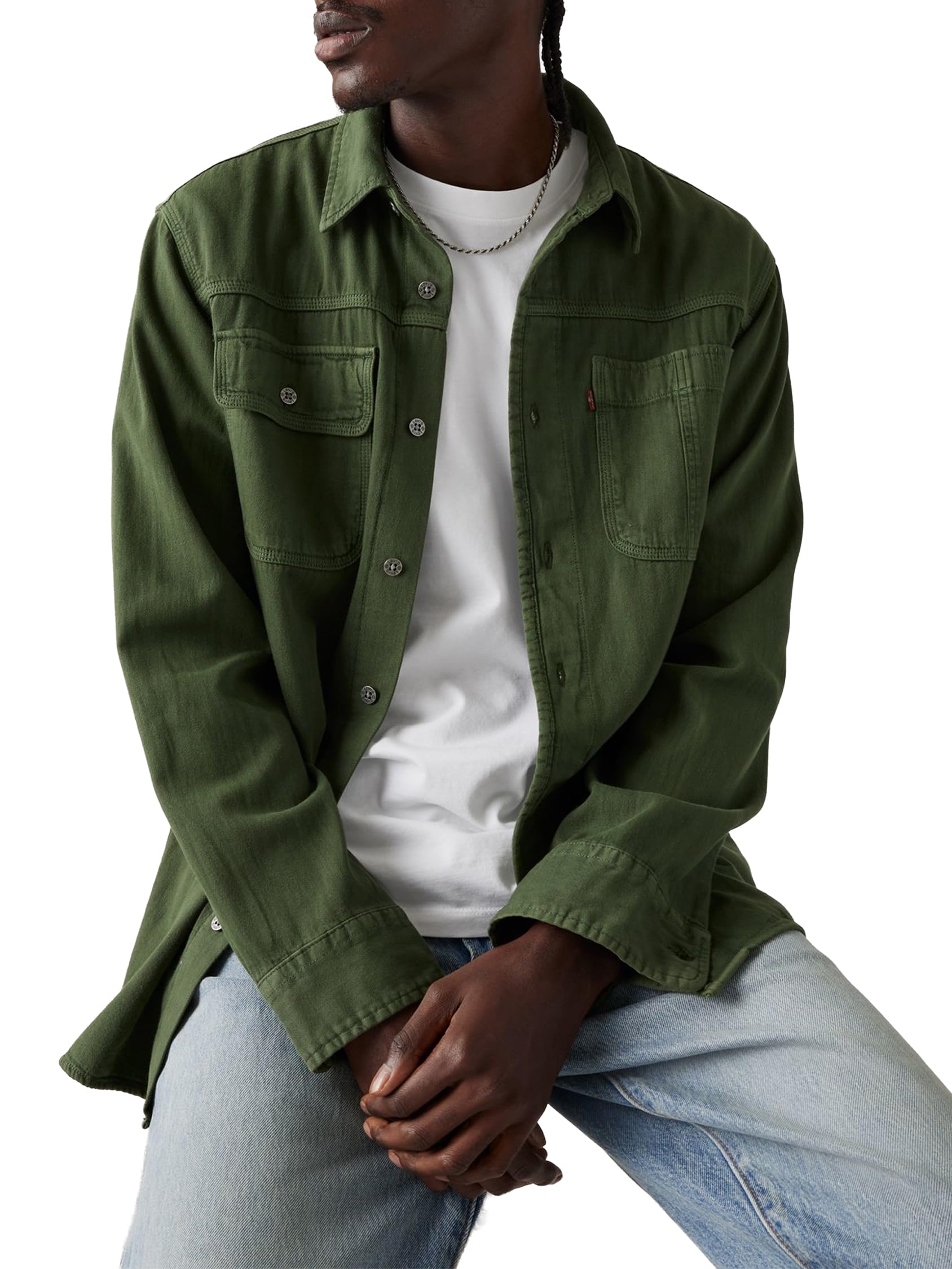 Levi's Mężczyzna Koszula Auburn Worker