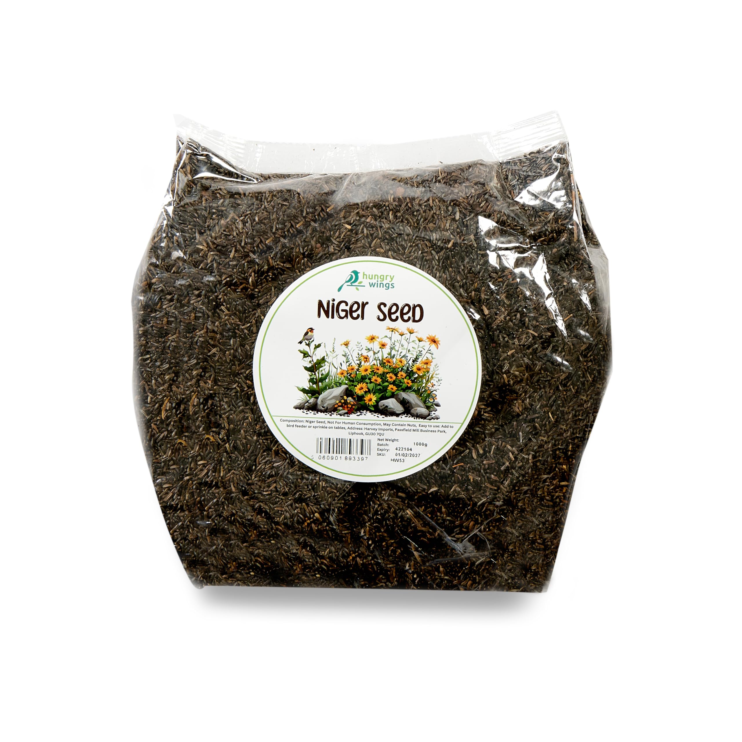 Wild Bird Food (1kg, Niger Seed)