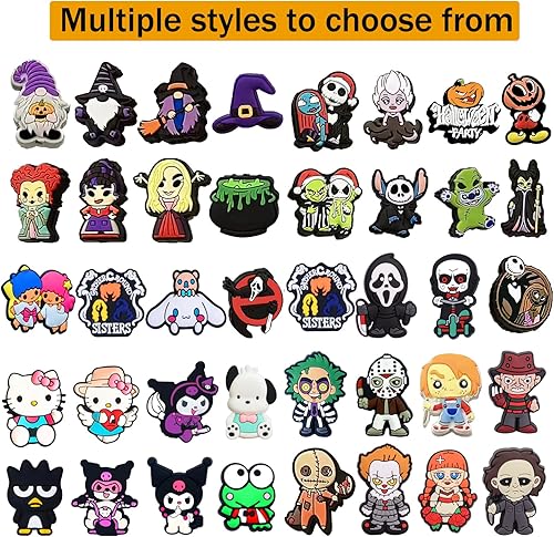 Miniatura 4 de GUANKE Cuentas focales de silicona para Halloween, dibujos animados, lindas cuentas focales de silicona para bolígrafos, personajes, cuentas focales