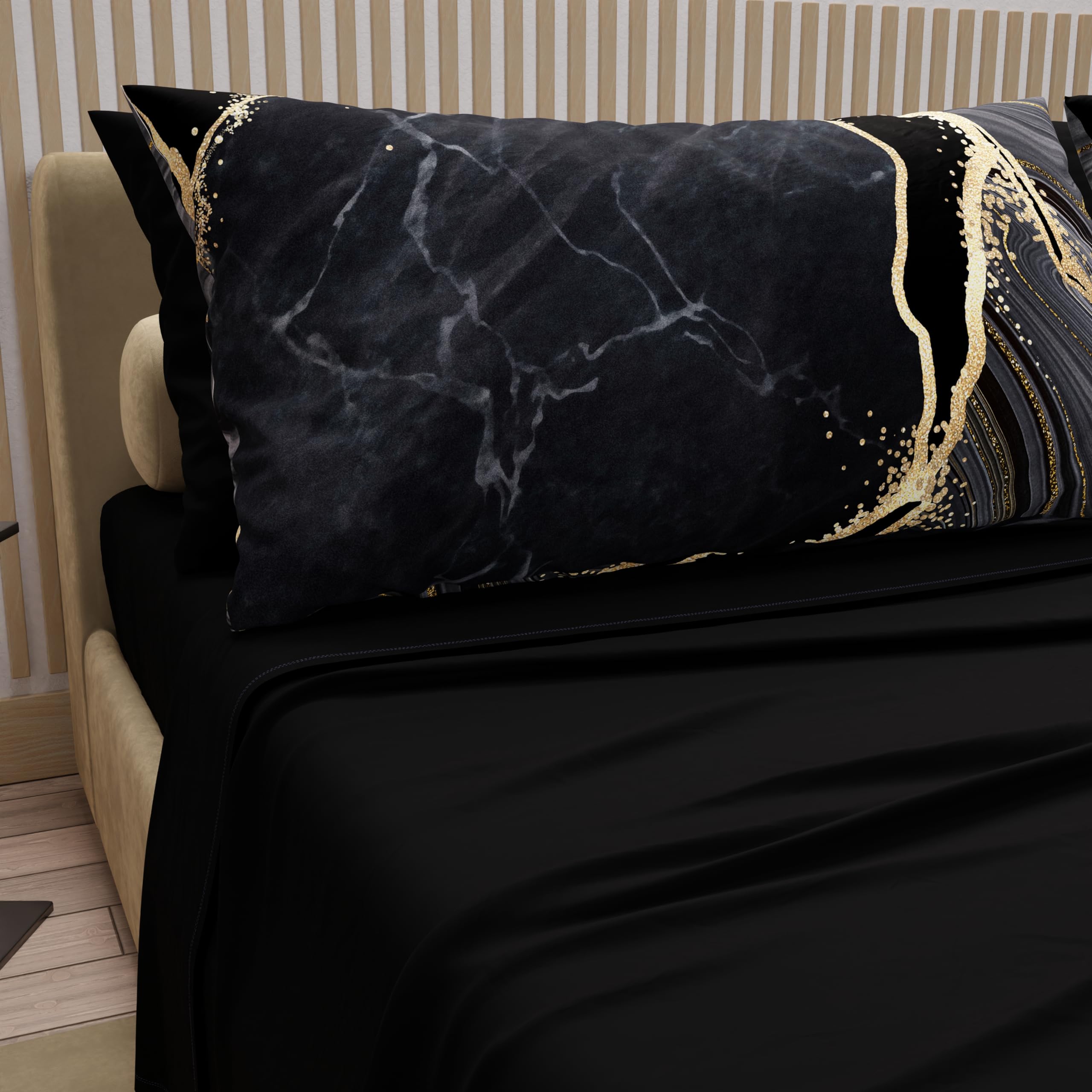 PETTI Artigiani Italiani, Cotton Sheets with Pillowcases in Digital Print