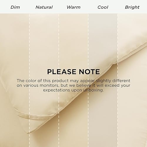 Vista 47 de Bedsure Relleno de edredón – Edredones acolchados de gran tamaño King, edredón para todas las estaciones, ropa de cama alternativa de plumón suave