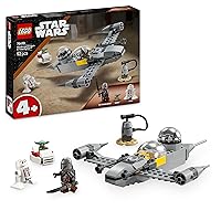 LEGO Star Wars 75410 N-1 Starfighter di Mando e Grogu con i Personaggi del Mandaloriano