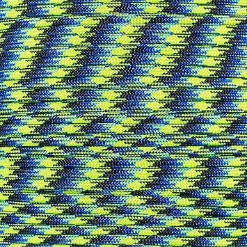 Paracord Planet Paracord with WindIt Wizard 100 Foot Paracord with Black Winding Tool Various Uses and Features Multiple Color Options Available