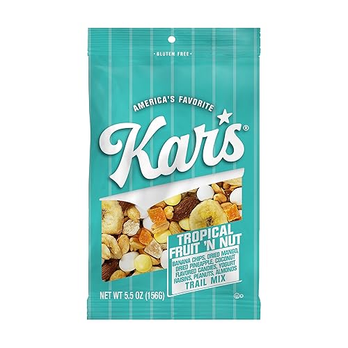 Miniatura 21 de Kar's Nuts Nut 'N Berry Trail Mix, 13.25 oz – Bolsa resellable (paquete de 6), snack de mezcla de frutos secos sin gluten