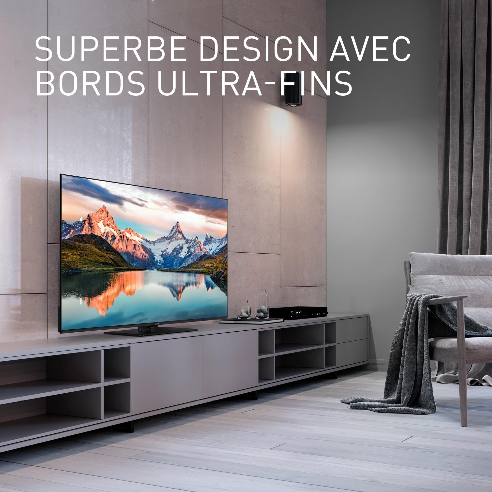 Panasonic TB-43W61AEZ, Série W61 43 Pouces, TV Smart LED 4K Ultra HD, 2025, TiVo, Dolby Vision & Atmos, Game Mode Plus, Alexa & Commande Google Voice, Noir | Dolby Vision & Atmos, Game Mode Plus, Alexa & Commande Google Voice, Téléviseur Intelligent, Séri