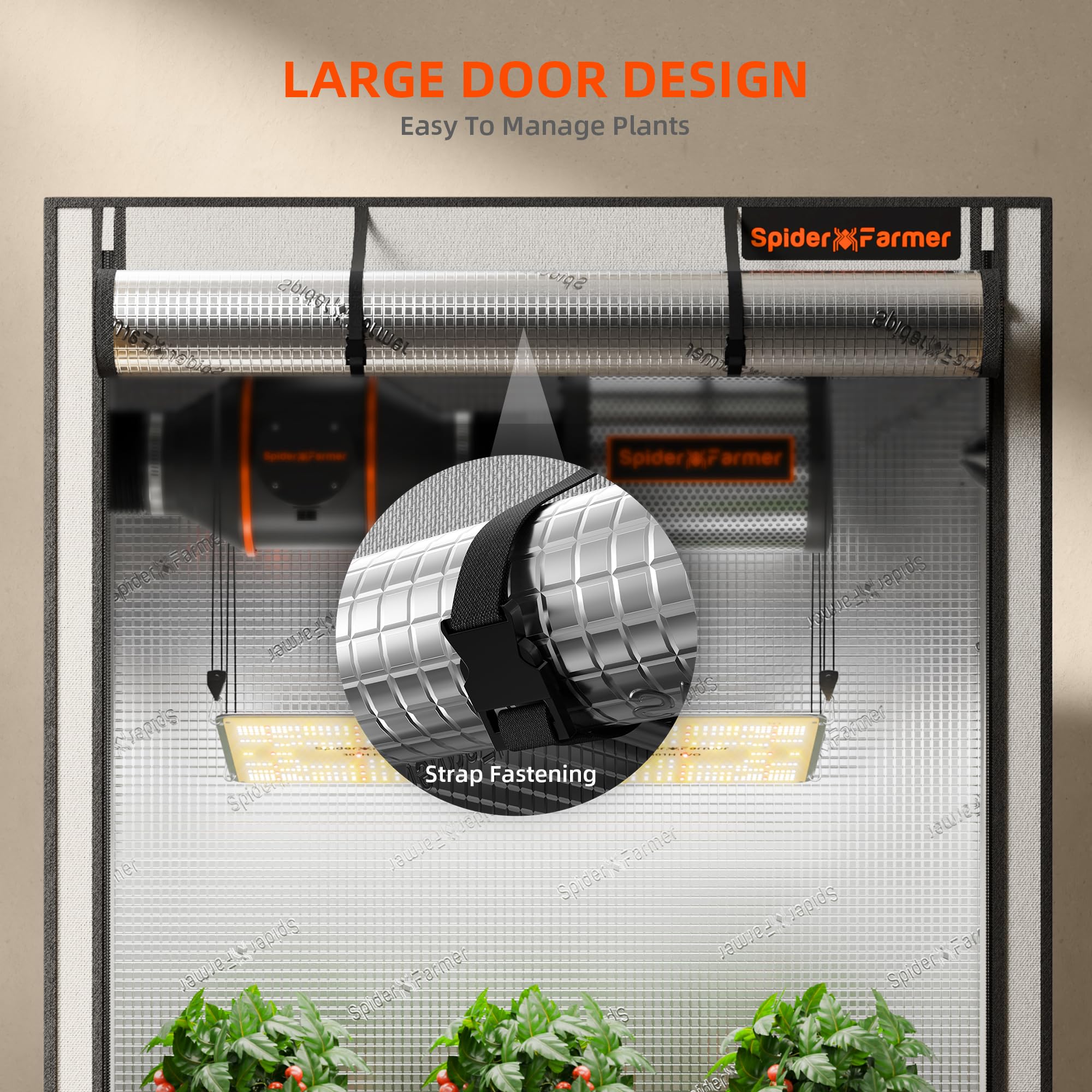 Spider Farmer Tienda de campaña Pro Series SF-60X60X180