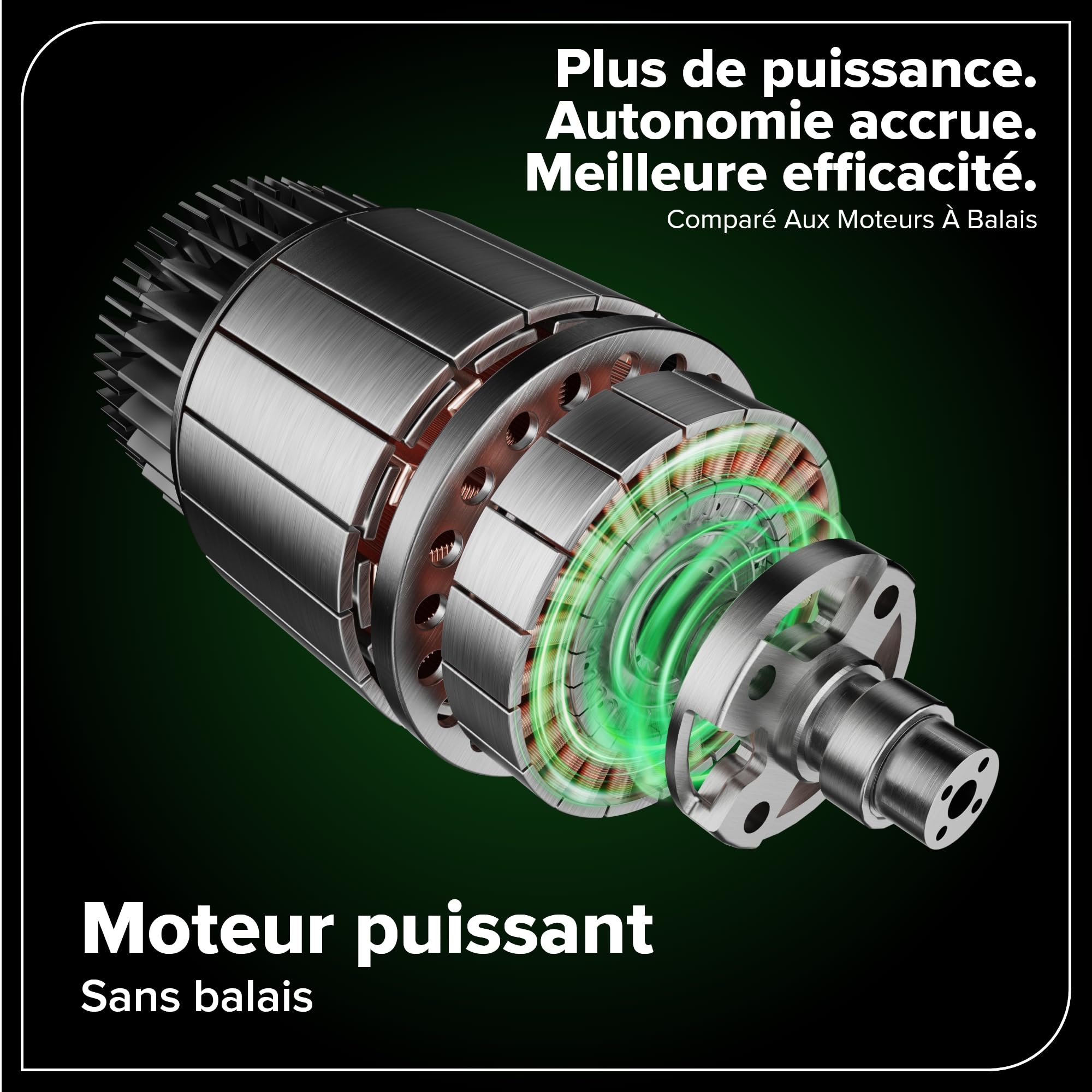 Greenworks 48V (24V x 2) Tondeuse Gazon Batterie sans Fil, Largeur de Coupe 41cm, Sac 40L, Tondeuse Electrique Gazon Inclus 2 X 24V 4Ah et Chargeur Double, Garantie 3 Ans, MO48L422-01