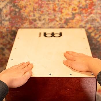 Amazon.com: Meinl Percussion Cafe Cajon Box Drum Plus Bag