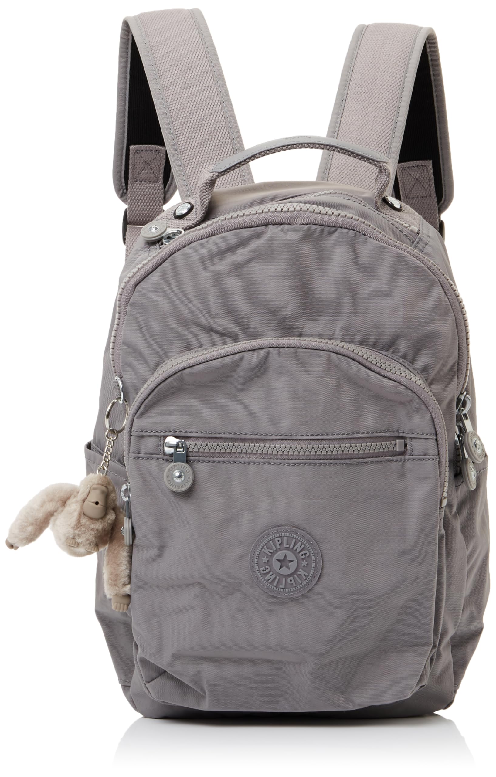 Kipling SEOUL S Kleiner Rucksack, Inviting Grey (Grey)