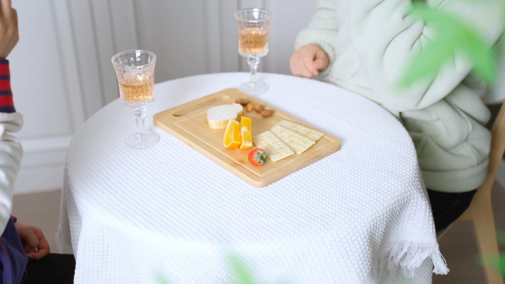 Nuenen 10 piezas tabla de cortar de bambú con mango miniatura 7