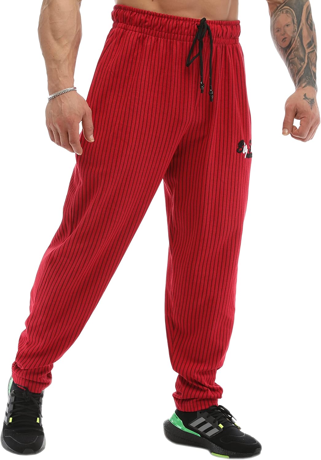 Men's Loose Fit Sweatpants Cotton Baggy Pants - Image 2