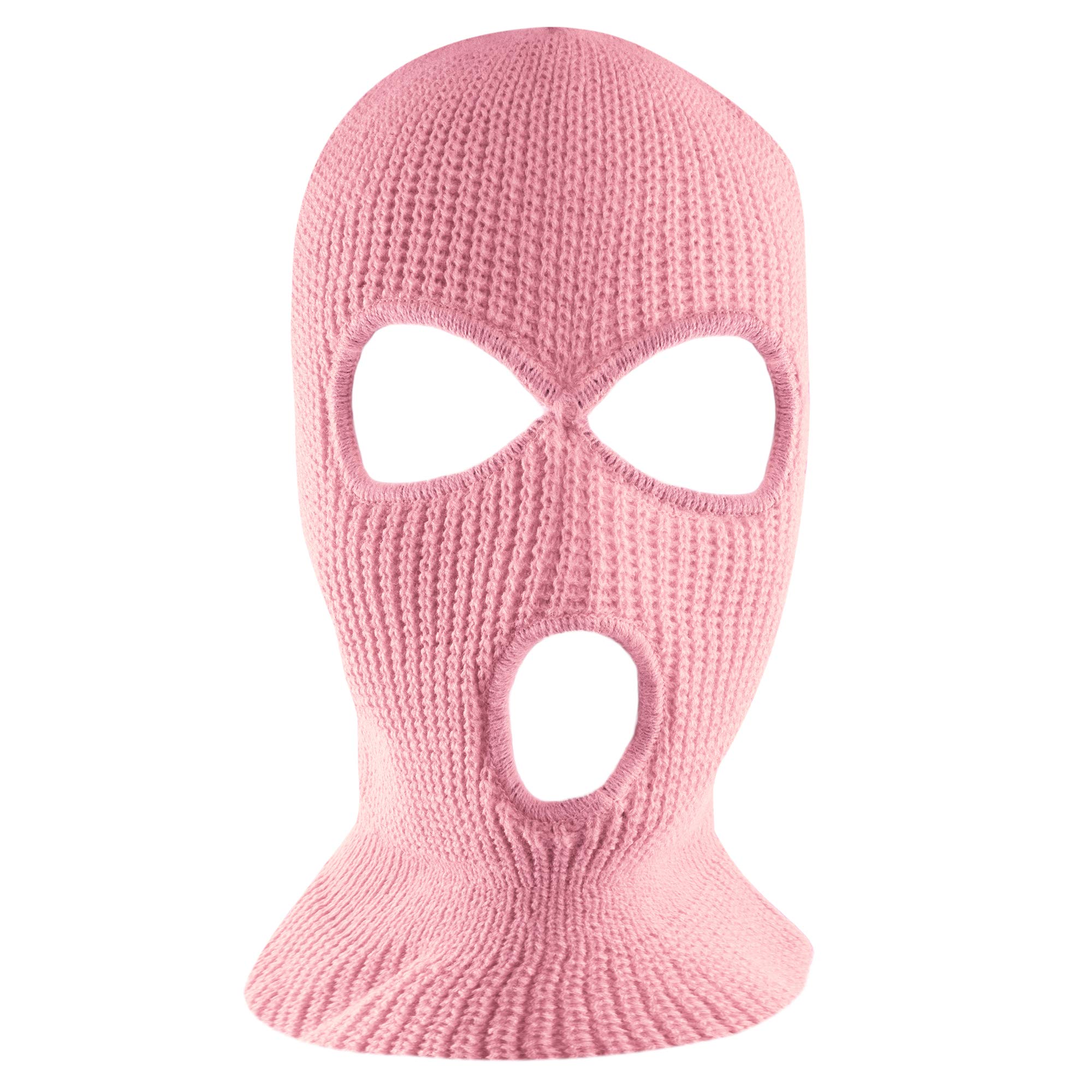 Super Z Outlet Knit Sew Acrylic Outdoor Full Face Cover Thermal Ski Mask One Size Fits Most