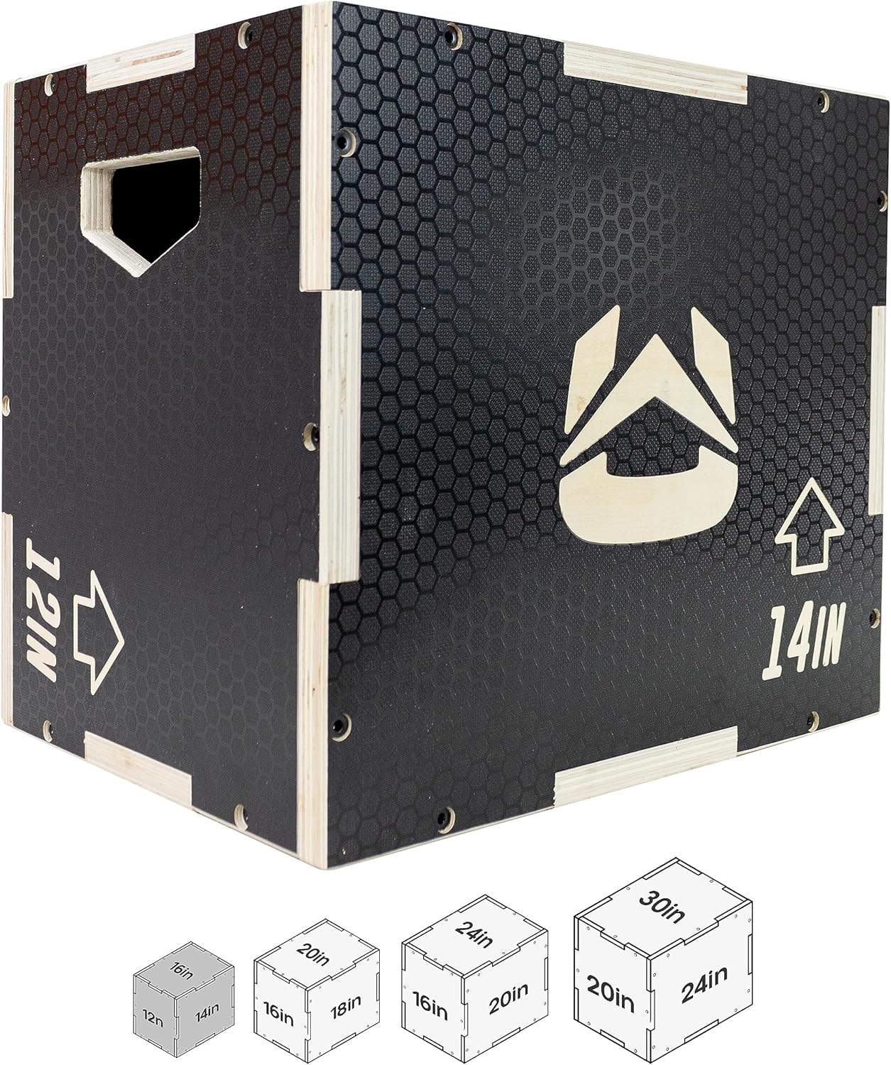 Amazon.com : Ultra Fitness Gear Wooden Plyo Box, 31 Plyometric