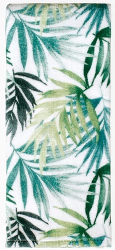 SKL Home by Saturday Knight Ltd. - Toalla de mano estampada Maui, color verde