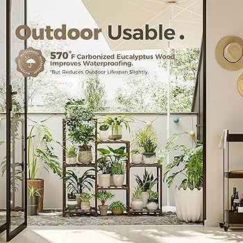 Amazon.co.jp: Bamworld (バムワールド) 植物スタンド 屋内植物
