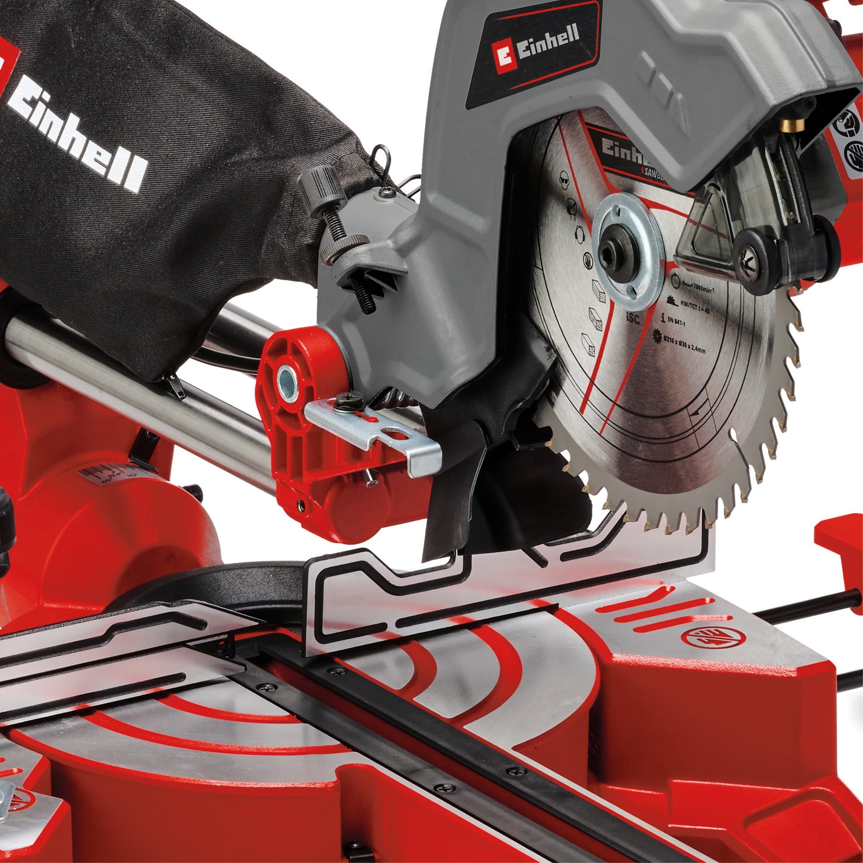 Einhell TC-SM 216 Piła 216 mm Czerwony Czarny